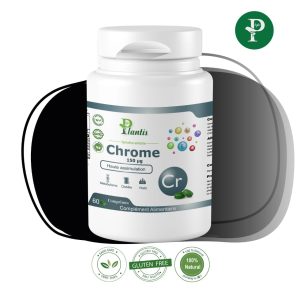 chrome,complement alimentaire ,complément nutritionnel, complément alimentaire complet, Spiruline tunisie, chrome en Tunisie ,complement alimentaire enriche en chrome, chrome prix tunisie, vitamines, complement alimentaire ,chrome 150μg