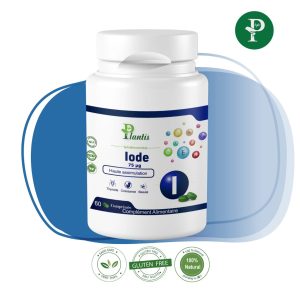 iode,Iode 75μg,complement alimentaire, complément nutritionnel ,complément alimentaire complet ,Spiruline tunisie, iode en Tunisie, complement alimentaire enriche en iode,iode prix tunisie, vitamines complement alimentaire ,Spiruline enrichie en iode